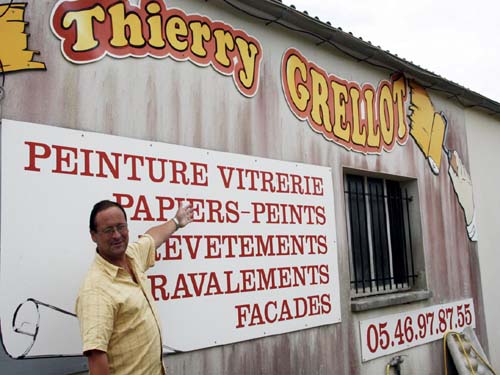Photo Enseigne PEINTURE et VITRERIE ETS GRELLOT